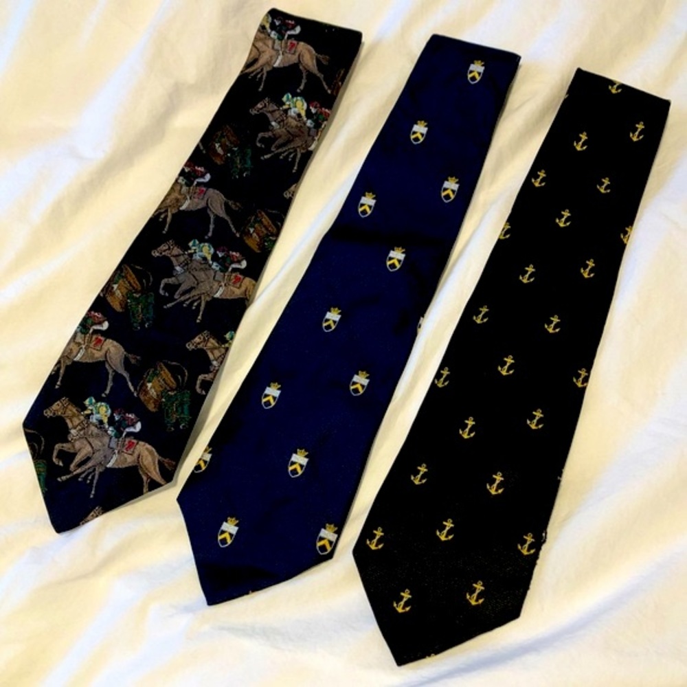 Polo Ralph Lauren Blue Label Tie Bundle